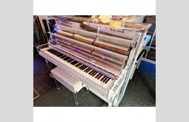 Steinhoven SU123 Crystal Upright Piano All Inclusive Package - Image 4